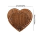 thumbnail image 3 of Cesta de almacenamiento de plástico con forma de corazón con imitación de enredaderas - Cesta para frutas y verduras - Bandeja para bocadillos y dulces - Cesta para pan - Bandeja de almacenamiento mul, 3 of 7