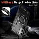 thumbnail image 3 of Funda Magnética para Samsung Galaxy S25 Funda con soporte [Compatible con MagSafe] Protección Militar contra Caídas Funda para teléfono TPU Suave Duradera a prueba de Golpes, 3 of 6
