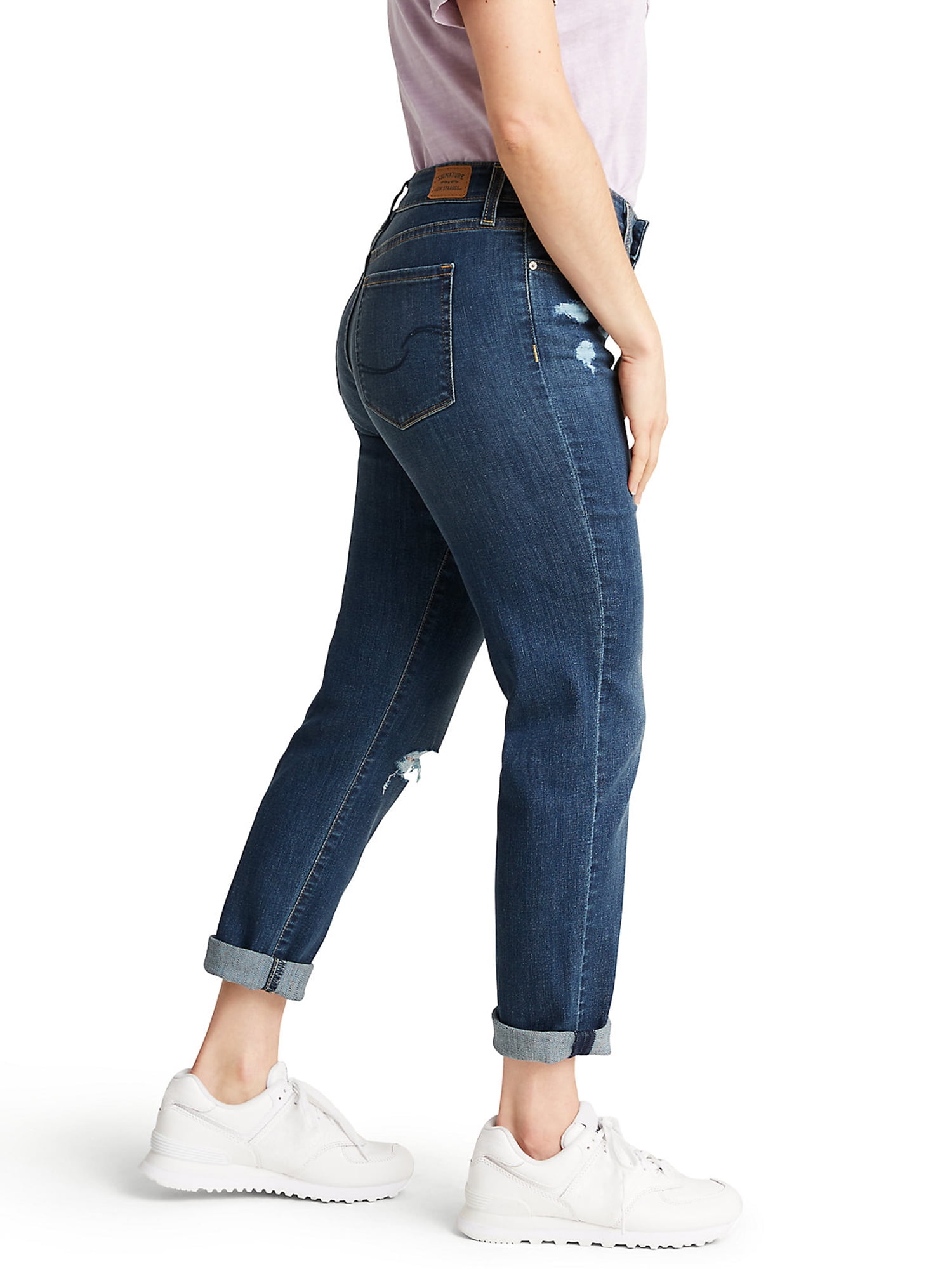 Signature by Levi Strauss & Co. Women's Modern Slim Boyfriend Jeans