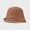 Camel, variant on Women Warm Bucket Hat Fedora Cloche Cap Classic Felt Bowler Hat for Fall Winter