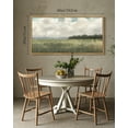thumbnail image 6 of Drsoum Large 20x40in Natural Framed Abstract Meadow Field Vintage Wall Art Prints Classic Retro Farmhouse Landscape Rustic Decorations for Living Room Bedroom, 6 of 6