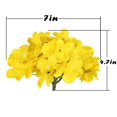 thumbnail image 4 of Cabezas de hortensia de seda flojery con flores artificiales (amarillas) Flojery Ver descripción, 4 of 5