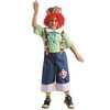Rainbow Rag Boy Costume - Size Large 12-14