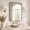 Black, variant on GIANNA 30"x40" Square & Round Bathroom Mirror – Metal Frame, Modern Vanity, Wall-Mounted, Black