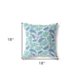 thumbnail image 4 of 28” Red Beige Boho Paisley Indoor Outdoor Throw Pillow, 4 of 4