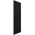 thumbnail image 3 of Ekena Millwork 18"W x 60"H True Fit PVC Two Equal Raised Panel Shutters, Black (Per Pair - Hardware Not Included), 3 of 10