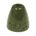 thumbnail image 3 of Reaction Tackle Lead Worm weight 1/16 oz Green Pumpkin (25-pack), 3 of 6