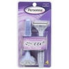 Personna Speed 3 Triple Blade Women Disposable Razor, 4 Ea