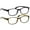 Black, variant on Reading Glasses 2 Pack | Always Have a Timeless Look, Crystal Clear Vision, Comfort Fit With Sure-Flex Spring Hinge Arms & Dura-Tight Screws