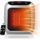 thumbnail image 1 of Space-Saving Electric Heater with 800W Ceramic Technology featuring a Remote-Controlled Timer LED Display and Dual Heat Settings, 1 of 5