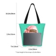 thumbnail image 5 of Fotbe Coffee Gnome (1) Pattern Beach Tote,Shoulder Handbag,Spacious Tote Bag,Lightweight Travel Bag,Versatile Shopping Bag, 5 of 9