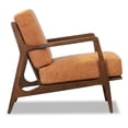 thumbnail image 3 of Poly and Bark Verity Leather Lounge Chair in Cognac Tan, 3 of 10