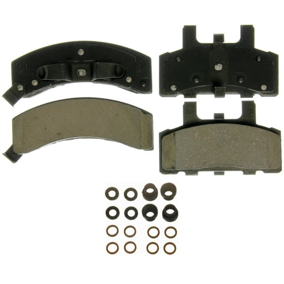 Wagner QuickStop ZD369 Ceramic Disc Brake Pad Set Fits select: 1988-1999 CHEVROLET GMT-400, 1994-1999 DODGE RAM 1500