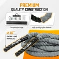thumbnail image 2 of Others Battle Rope with Cover - Grey 1.5 in 40 ft, 2 of 5