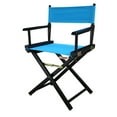 thumbnail image 5 of Casual Home 18" Director's Chair Black Frame-Turquoise Canvas, 5 of 7