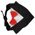 thumbnail image 4 of Traje para Perro Bling Bling Conjunto de Pañuelo Camisa con Pajarita Rojo S, 4 of 12