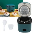 thumbnail image 2 of Riousery Mini Rice Cooker 1.2L / 1.2升 200W Portable Multifunction Electric Rice Maker with Nonstick Inner Pot & Accessories for Small Kitchen Dorm, Green, 2 of 9