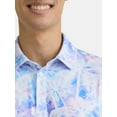 thumbnail image 4 of Birdie Bound Men's & Big Men's Novelty Print Golf Polo, Sizes S-5XL, 4 of 5
