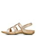 thumbnail image 3 of Vionic Amber - Sandale Ajustable pour Femmes Rose Doré en Lin - 8 Moyen, 3 of 15