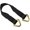Black, variant on 2" x 29" Axle Tie Down Strap with D Rings, Heavy Duty Tire Wheel Tie-Down with Protective Sleeve, 6614 Lbs Adjustable Axle Tow Strap for Securing Transport (Red)