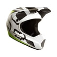 thumbnail image 3 of Fox Racing Rampage Comp Helmet: Creo White/Yellow XL, 3 of 5
