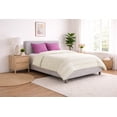 thumbnail image 3 of Groovy Stripe- Recycled Plastic/Sustainable Cotton Queen Duvet Cover Set Including 2 Shams.Made in Green by Oeko-Tex., 3 of 7