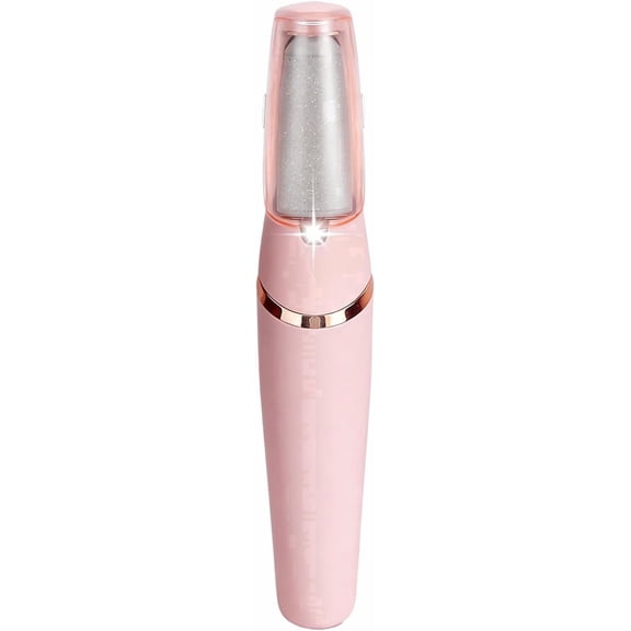Callus Remover Pedicure Wand for Feet, Portable Rechargeable Electric Foot File Dead Skin & Dry Callus Removal for Smooth Feet, Home Spa Foot Care Tool Ideal Gift (White)
