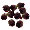 thumbnail image 1 of 10pcs cabeza de flor capullos de bricolaje artesanías diadema Clip boda decoración del partido en hogar BLESIY cabezas de flores artificiales, 1 of 8
