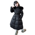 thumbnail image 1 of Beautyzll Manteau d'Hiver à Capuche à Manches Longues pour Filles Enfants Léger Résistant à l'Eau Rembourré 5-16T, 1 of 9