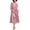 Dusty Rose, variant on Women's 100% Cotton Robes Lightweight Long Bathrobe Kimono Robe for Women Soft Loungewear with Pockets (Dusty Rose,2X-Large)