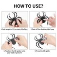 thumbnail image 3 of Pegatinas De Pared De Araña De Halloween De Terror Con Cinta De Doble Cara Impermeable 3D Calcomanía De Pared De Araña Decoración De Pared Del Hogar Pegatina De Arte 12 Unids/Set Guardurnaity HA037739-00, 3 of 6