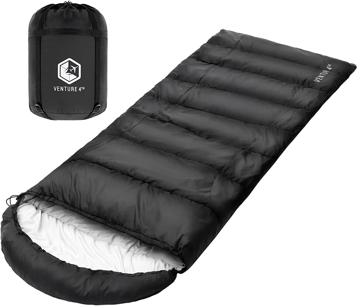 VENTURE 4TH XL Sleeping Bags for Big and Tall Adults – Ideal for Hiking and  Outdoor - XXL