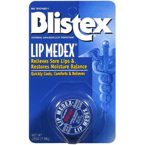 Blistex Lip Medex Lip Balm, Lip Care, Moisturizer, 0.25oz jar