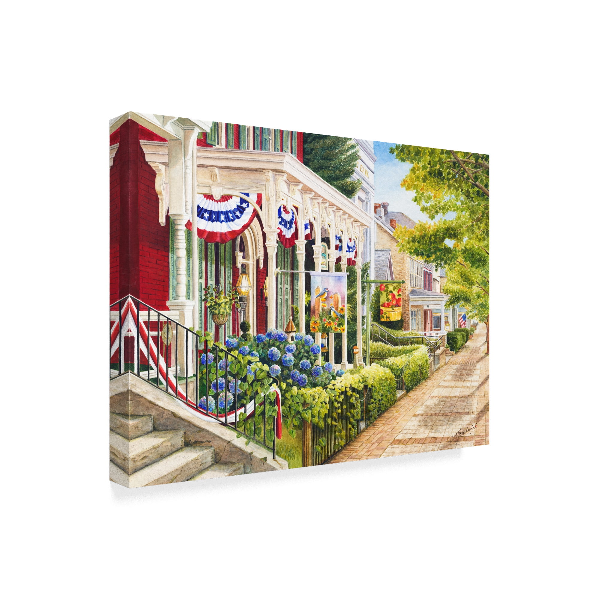 Trademark Fine Art 'Charm Of Ephata' Canvas Art by Mary Irwin