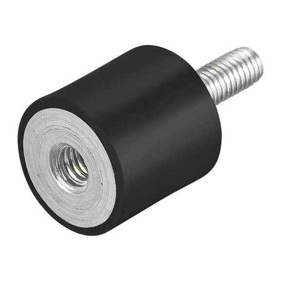 M6 Male Female Rubber Anti Vibration Isolators Mount Shock Absorber D20mm x H20mm