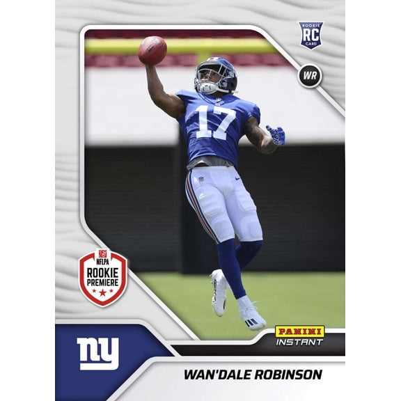 NFL 2022 Instant RPS First Look Football 1 of 942 Wan'Dale Robinson Trading Card (Rookie Card) #FL15
