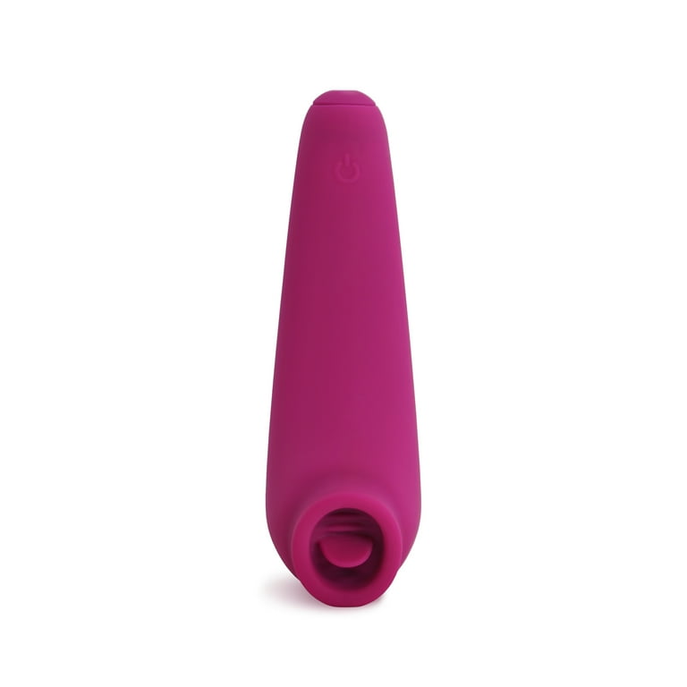 plusOne Fluttering Arouser Vibrator, Silicone, 10 Fluttering Patters -  Walmart.com