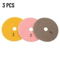 thumbnail image 3 of Diamond Tools Diamond Polishing Pads Granite Polishing Use Wet or Dry 3PCS 4inch, 3 of 11