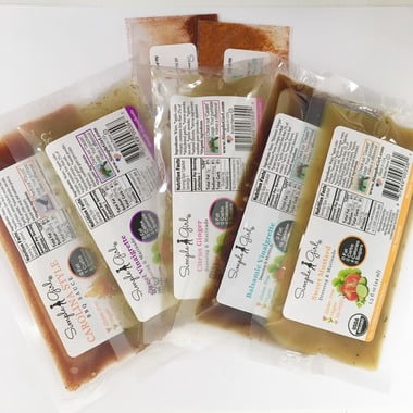 Simple Girl Organic & Sugar-Free Dressing and BBQ Sauce Sample Pack (FREE US Shipping) - dressing, bbq sauce, diet safe, sugar free, low sugar, organic, gluten free,