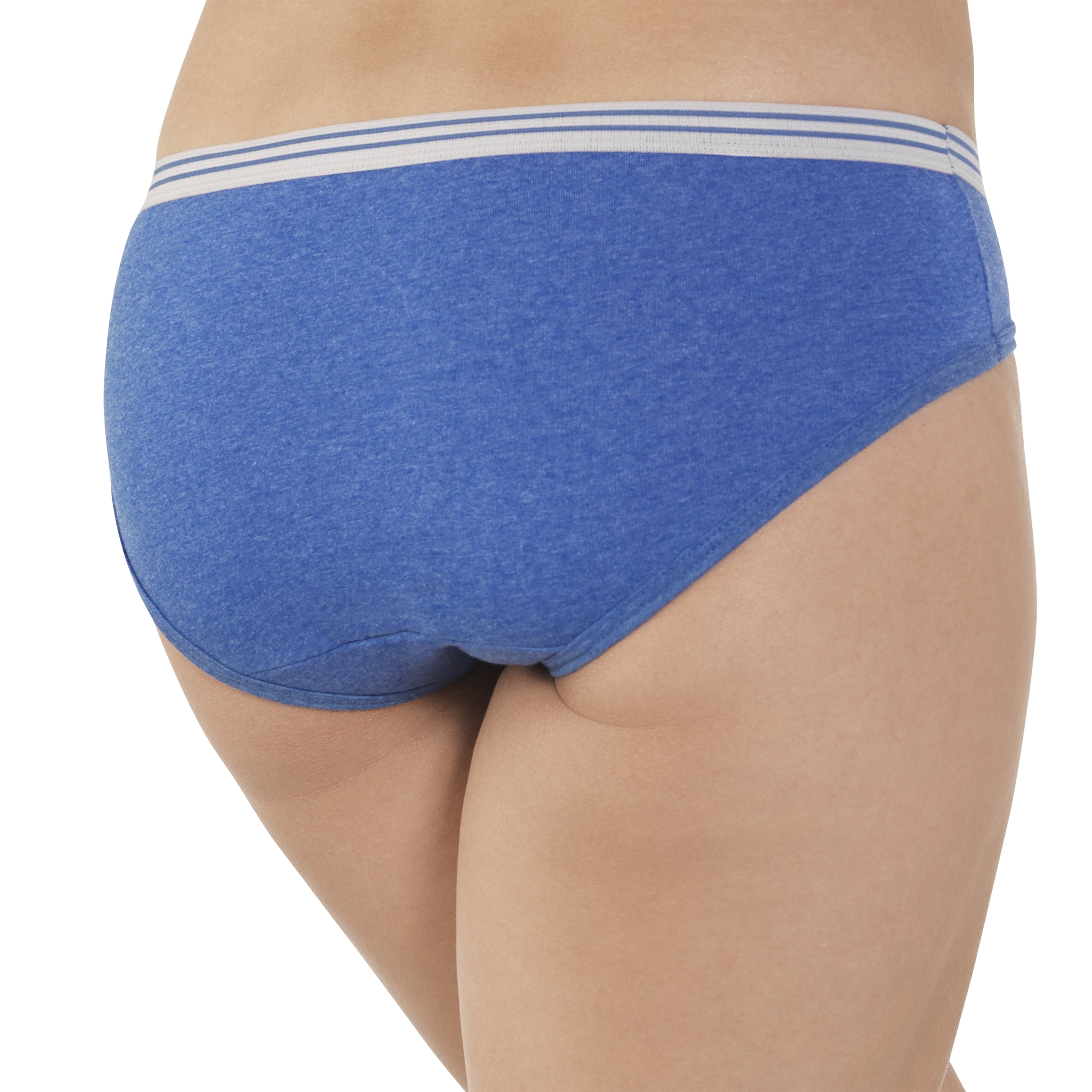 HONEYDEW HEATHER LOW RISE HIPSTER CHEEKY PANTY CUMULUS BLUE #581318 SMALL $12 
