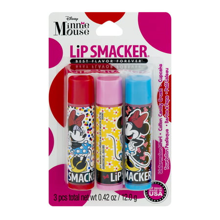 Lip Smacker Minnie Mouse Lip Balm Trio - Walmart.com