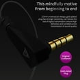 thumbnail image 3 of QKZ VK4 3.5mm Wired Headphones In-ear Sports Headset Moving Coil Music Earphones In-line Control with Mic Detachable Replaced Cable, 3 of 7