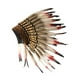 thumbnail image 2 of Diadema decorativa con plumas de jefe para fiestas temáticas y presentaciones en ., 2 of 8