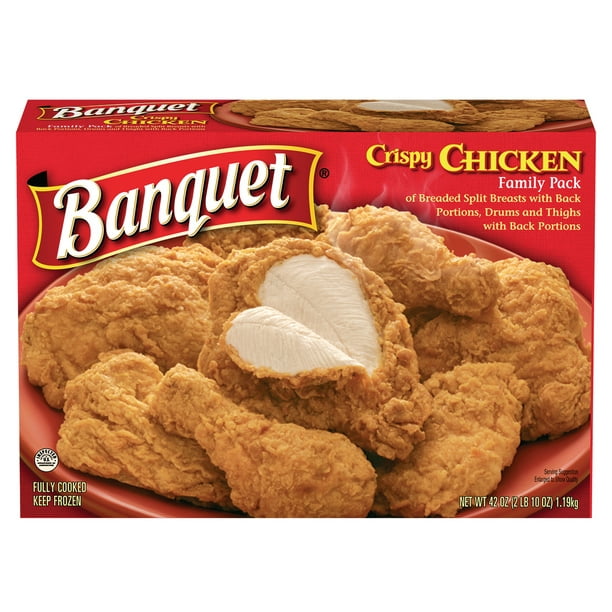 BANQUET Original Crispy Fried Chicken Tender BoneIn Chicken Assorted