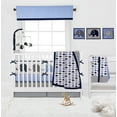 thumbnail image 3 of Bacati - Bacati - Elephants Blue/GreyElephants Blue/Grey Musical Baby Crib Mobile, 3 of 17