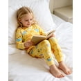thumbnail image 5 of Aideaone Kids Pajamas Set Long Sleeve Sleepwear for Boys and Girls Ages 2 8 Years Cute Printed Top and Pants, 5 of 7