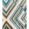 thumbnail image 3 of Plutus PBRA1357-2020-DP Croissant Oreiller de Luxe Multi Vert; 20 x 20 Po., 3 of 3