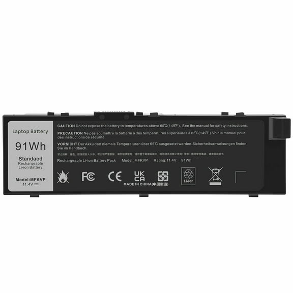 MFKVP T05W1 Battery for Dell Precision 15 7510 7520 17 7710 7720 M7710 451-BBSF