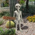 thumbnail image 2 of Design Toscano Moyen hors de Ce Monde Statue Extraterrestre, 2 of 6