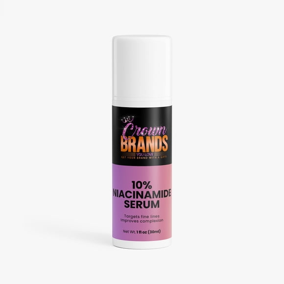 Serum Crown Brands con 10% de niacinamida para revitalizar la piel